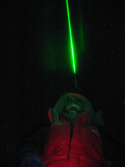 [20050921_009_GreenLaser.jpg]
Picture of the green laser of the lidar, reaching for the sky.
