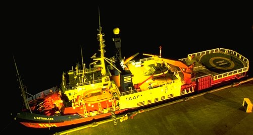 [Astrolabe.jpg]
The Astrolabe, the French Antarctic ship, at bay in Hobart, Tasmania.