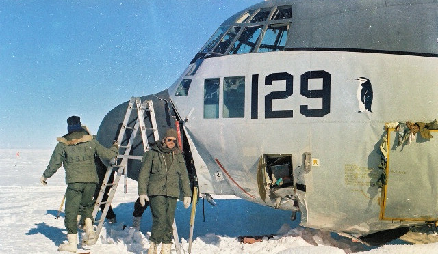 [BPerrit-R3-E067-1.jpg]
The damaged nose of one of the crashed C-130s (image courtesy Billy Perritt)