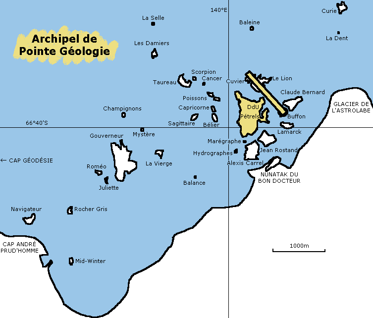 [DdU_Map.gif]
Map of the Pointe Géologie archipelago