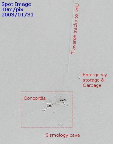 [SpotDC1.jpg]
Map of Dome C derived from a satellite image.