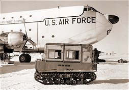 [ANT7.jpg]
'Weasel' and supply plane. Those weasels were build around 1935 for the US Army and were used at the French station of Dumont d'Urville until 1993 ! I saw the last ones being retired and sent to museums. They where dependable as hell with their 6 cyl Studabaker Engines.