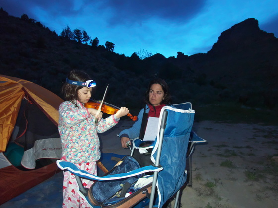 [20190416_042524_GrandJunction.jpg]
Here camping in Grand Junction, and practicing violin before going to bed.