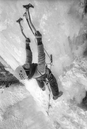 [CerviereJennyLead3.jpg]
Jenny leading WI4 at Cervieres, belayed by Betty.