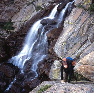 [MtAlice_Cascade.jpg]
Lisa next to the waterfall on the approach to Mt Alice, early morning.