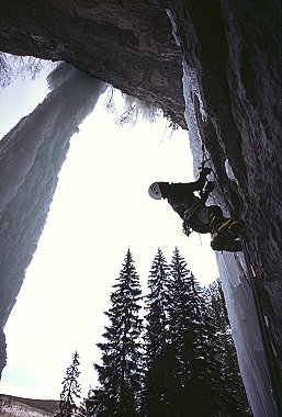 [ThangLead.jpg]
That's me leading thin steep ice on the Thang (WI5 M7, a year later).