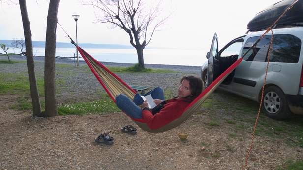 [20100417_171317_PaklenicaBeachGuillaume.jpg]
Hammock time at the campground.