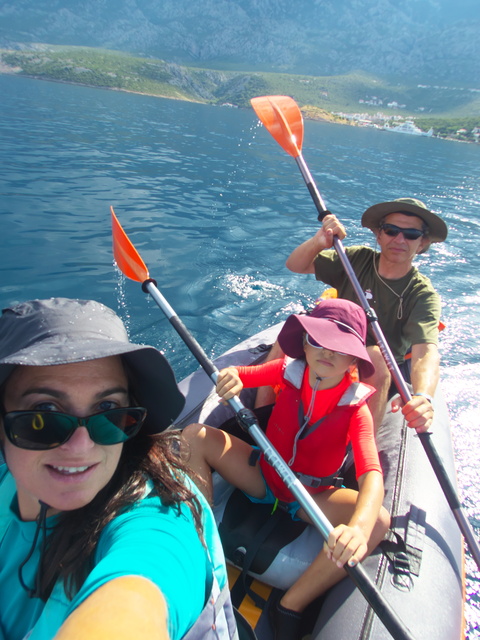 [20210716_081451_Croatia.jpg]
Sea crossing on our tiny inflatable canoe.