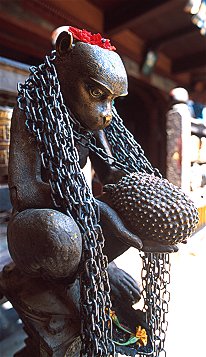 [MonkeyStatue.jpg]
Statue of a monkey in a hinduist temple.