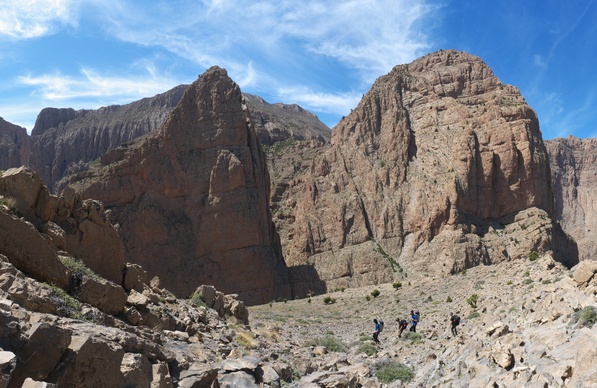 A recent panorama from the page Taghia. Click to see the page.