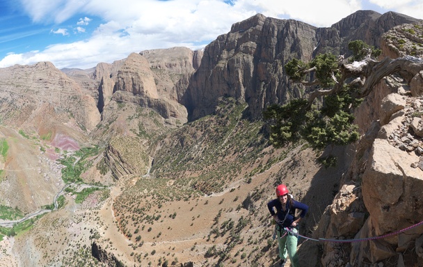 A recent panorama from the page Taghia. Click to see the page.