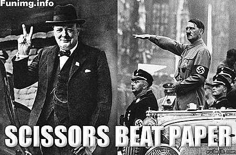 [PaperScissors.jpg]
Scissors beats paper...