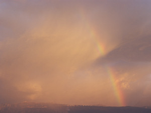 Rainbow over Chamrousse