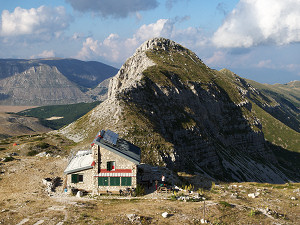 Sebastiani hut on Mt Velino