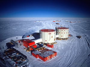 Concordia station seen from the air