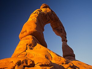 Sunset on Delicate Arch, Arches National Park