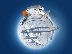 Bird's eye view of Planet Concordia