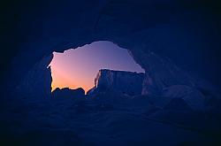 Ice005 - Cave inside an iceberg