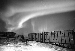 Sky001 - Aurora Australis above Dumont d'Urville