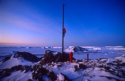 DdU_AntennaRepair - Repairing a radio antenna damaged by a winter storm, Antarctica
[ Click to download the free wallpaper version of this image ]