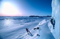 GlacierClimb - Climbing the Astrolabe glacier, Antarctica
[ Click to download the free wallpaper version of this image ]