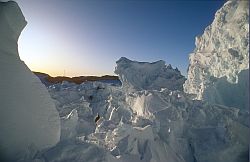 GlacierFrictionArea1 - Friciton area in the Astrolabe glacier, Antarctica
