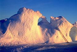 IceColored - Colored iceberg, Antarctica