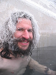 20051001_035_MelterBath - Myself taking a bath in the snow melter... and freezing my head off at the same time !
[ Click to go to the page where that image comes from ]