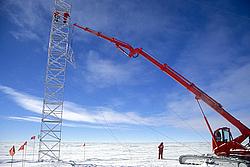 AmericanMastInstallation - Instrument installation on the mast.