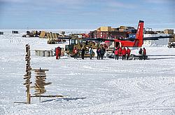 DepartingPlane - Twin otter getting ready for departure.