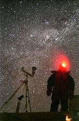 GlacioShelterDark3 - Milky Way above the glaciology shelter.
[ Click to go to the page where that image comes from ]