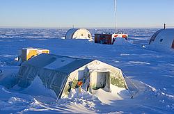 StorageTents1 - Equpment storage tents.