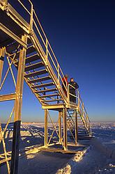 SunsetStairs - Sunset on the stairs leading up into Concordia.