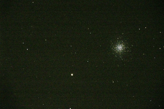 [20070522_234015_M13.jpg]
Deep sky image of M13. Only 30 seconds of exposure at 3200iso.