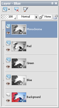 [PSP-Script-BWmultiLayer.png]
View of the layers after application of the GD-BW_Channels2Layer script.