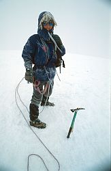 ChimborazoSummit - Icy conditions on the summit of Chimborazo, Ecuador 1994
[ Click to go to the page where that image comes from ]