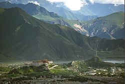 LhasaPotala - Lhasa and the Potala, Tibet, 2000
[ Click to download the free wallpaper version of this image ]