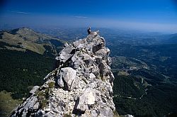 ParetoneNorthRidge - North ridge of Paretone, Gran Sasso, Central Italy