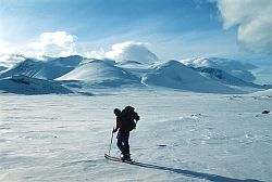 SarekSki - Backcountry skiing in Sarek, Sweden 1998