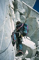 SlovHeadWall - Headwall of the slovenian route on Ranrapalca, Peru 1996
[ Click to go to the page where that image comes from ]