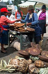 SugarPans - Sugar bloacks on a market, Ecuador 1994
