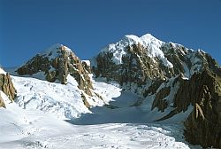 TasmanLendenfeld - Mt Tasman and Mt Lendenfeld, New Zealand 1994