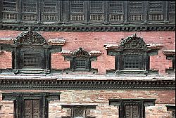 TempleWindows - Temple windows, Nepal 2000