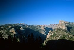HalfDomeAndCo - North Dome, Mt Watkins, Half Dome and more. Yosemite, California, 2003
[ Click to go to the page where that image comes from ]