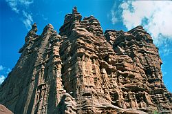 AncientArtWhole2 - Ancient Art, Fisher Towers, Moab, Utah