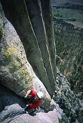 BonhommeJenny - Bonhomme variation, Devil's Tower, Wyoming, 2002