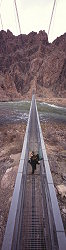 ColoradoBridge_VPano - Vertical Panorama of the footbridge crossing the Colorado river inside the Grand Canyon of Colorado
[ Click to go to the page where that image comes from ]