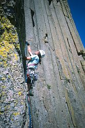 DT_NorthEastFace2 - North East face of Devil's Tower, Wyoming, 2002