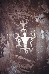 GGPictogram - Anasazie pictograph, Grand Gulch, Utah
[ Click to go to the page where that image comes from ]