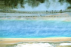 GrandPrismaticClose - Grand Prismatic, Yellowstone NP, Wyoming